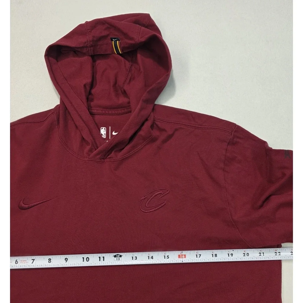 Cleveland Cavaliers Nike Hoodie Men L Graphic Sleeves Pullover Shirt Embroidered